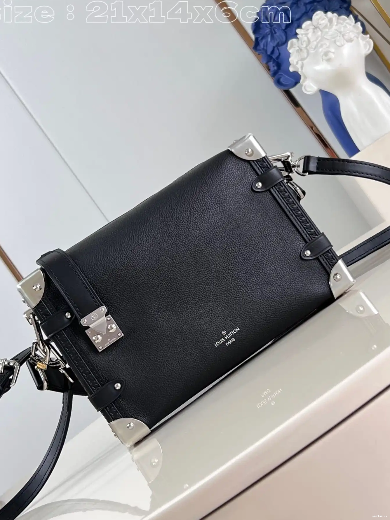 WIS VUITTON LOUIS Trunk Side PM-21*14*6CM 0412